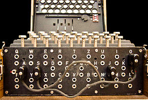 https://upload.wikimedia.org/wikipedia/commons/thumb/2/27/Enigma-plugboard.jpg/300px-Enigma-plugboard.jpg